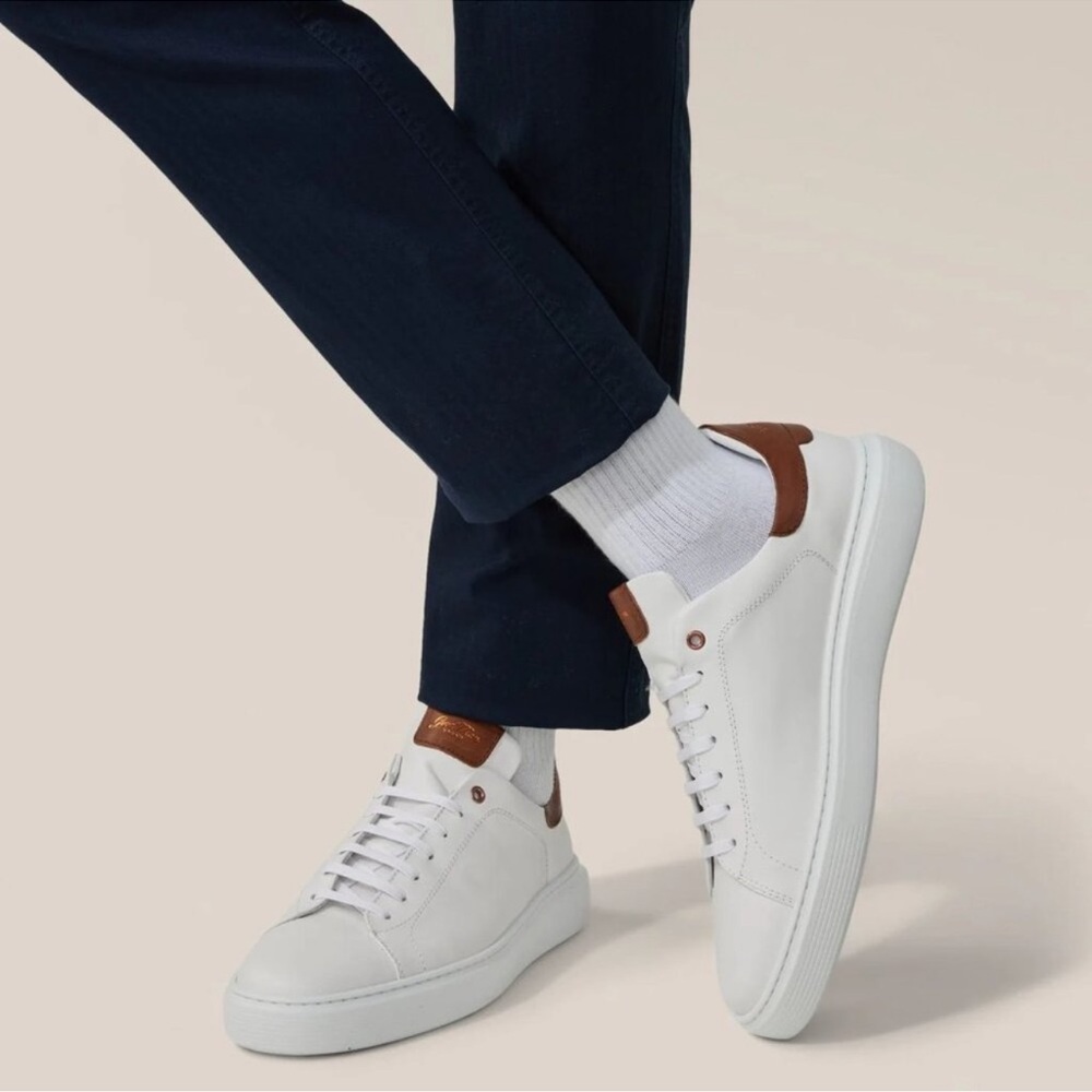 THE GOOD MAN BRAND legend London G97L-11 white dark vachetta